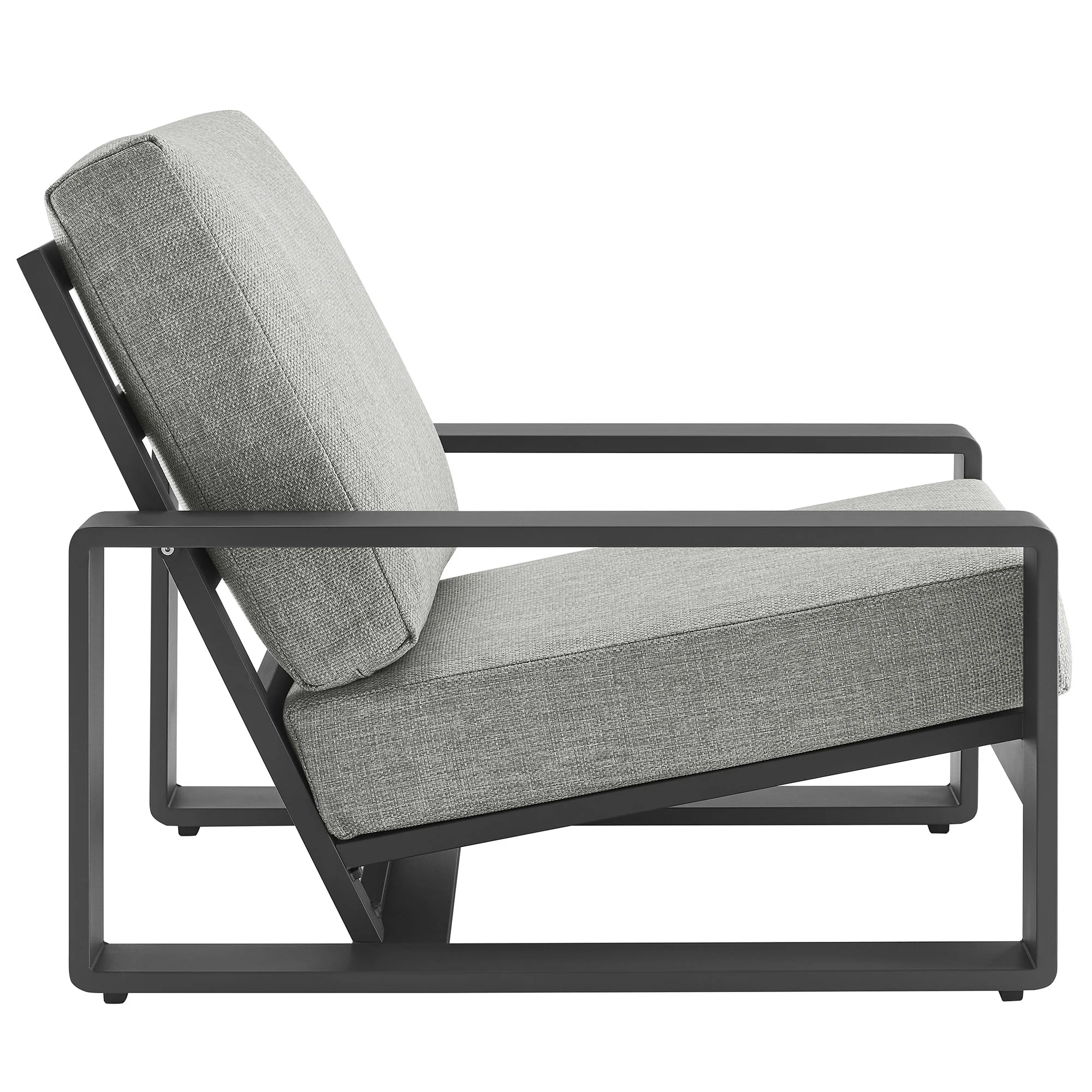 Lirienne 4-Piece Outdoor Patio Aluminum Furniture Set by Modway - Image 7