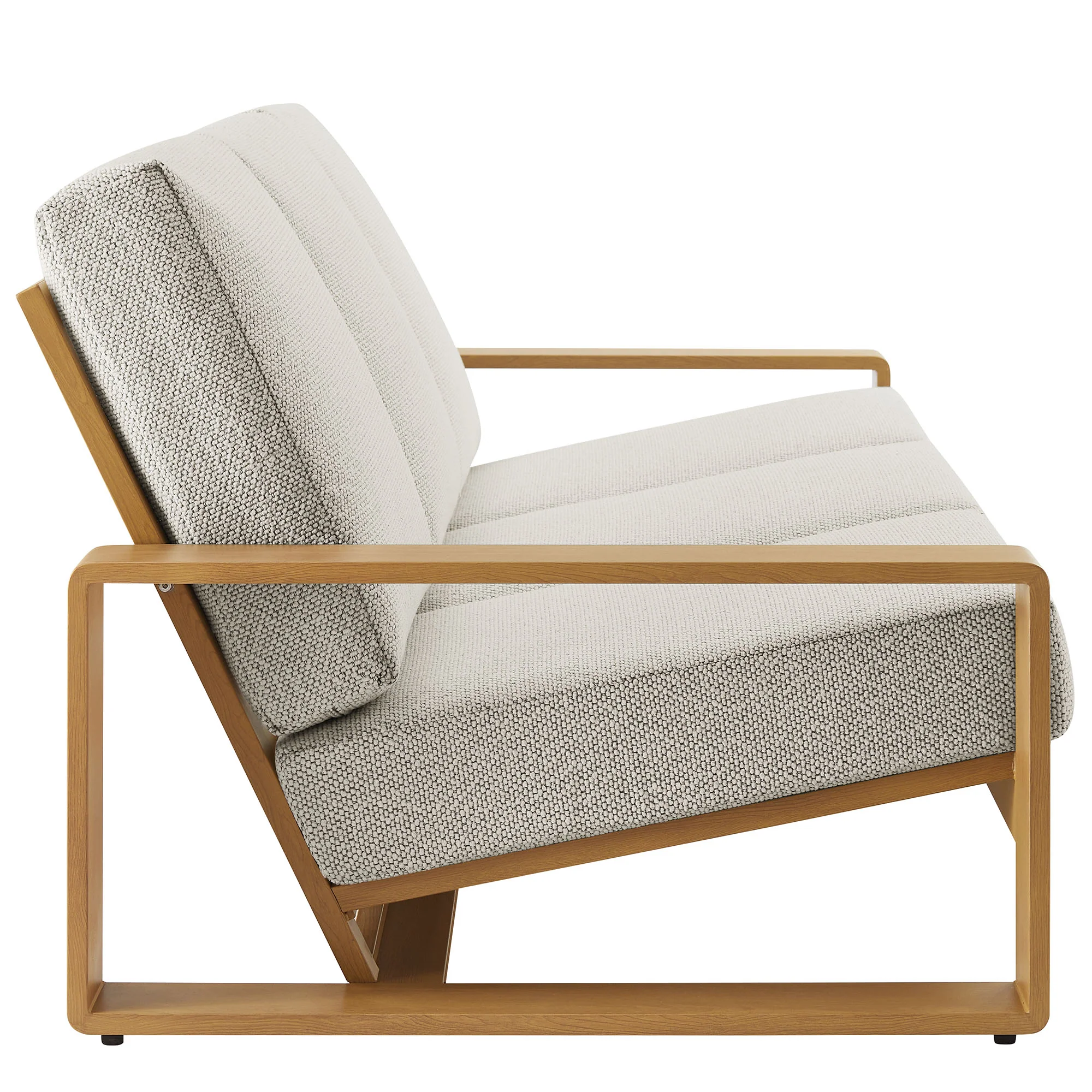 Lirienne Outdoor Patio Aluminum Faux Wood Sofa by Modway - Image 4