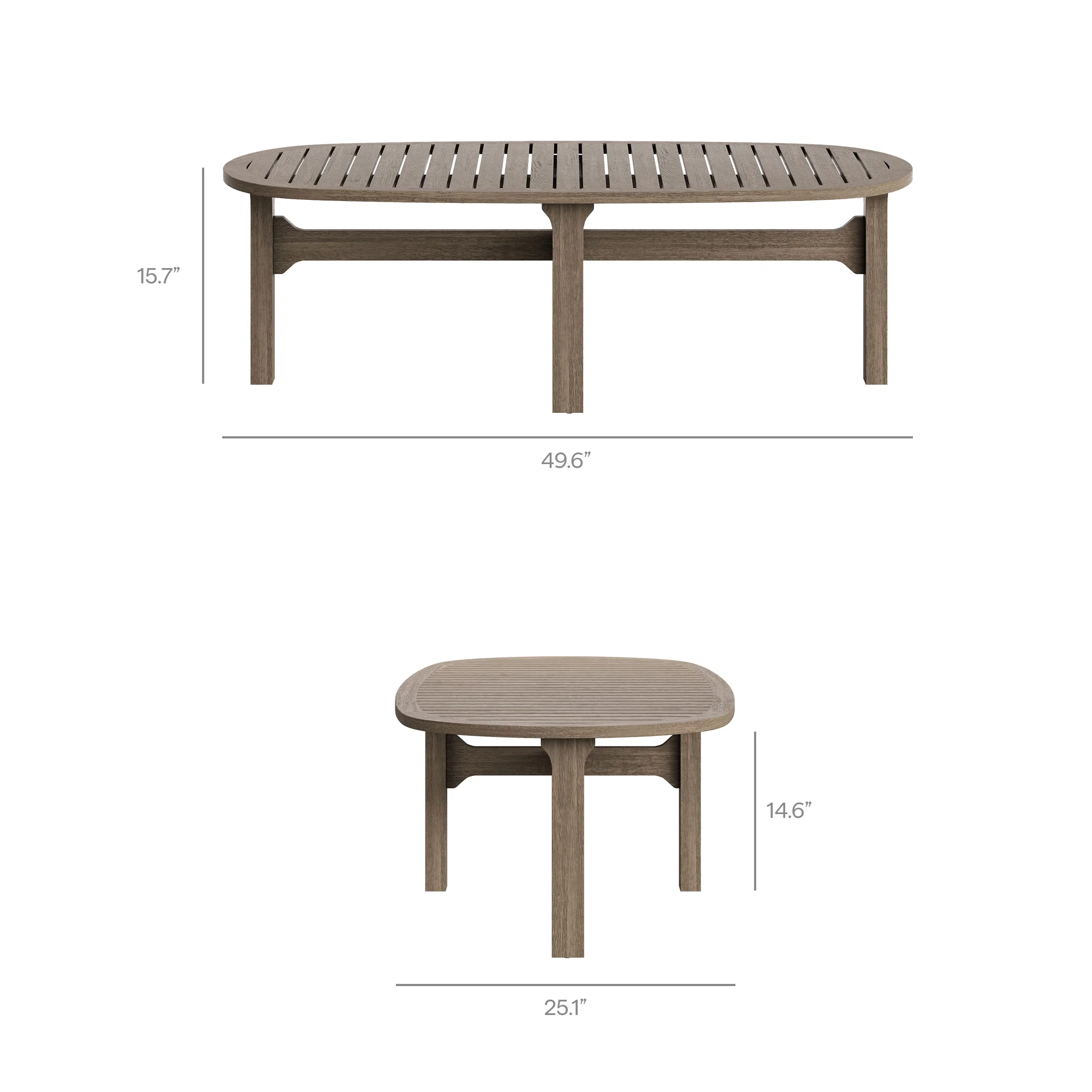 Saratoga 5-Piece Outdoor Patio Teak Wood Furniture Set by Modway - Image 5